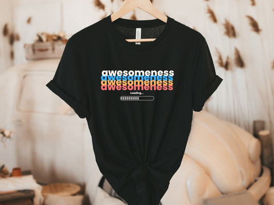 80's Awesomeness Black T-Shirt